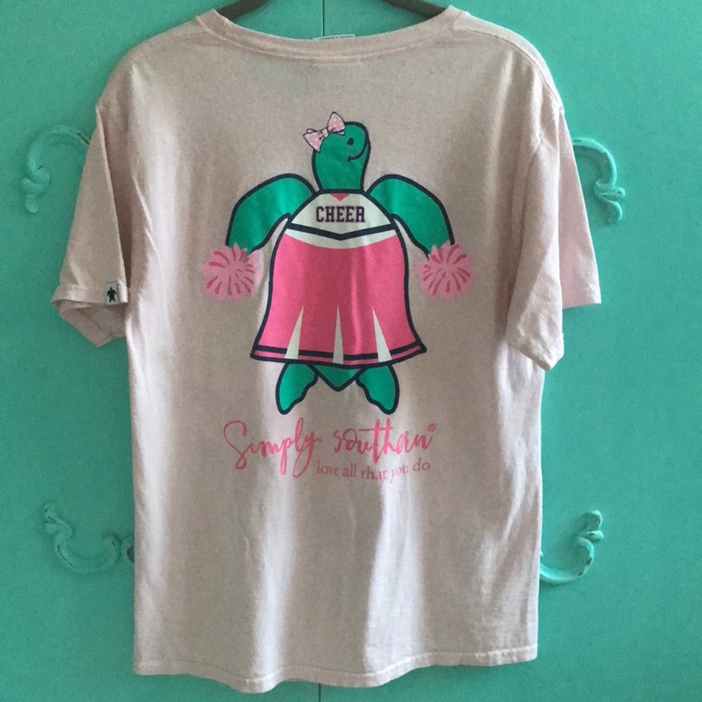 Cheer Turtle Tee - Picture 1 of 7